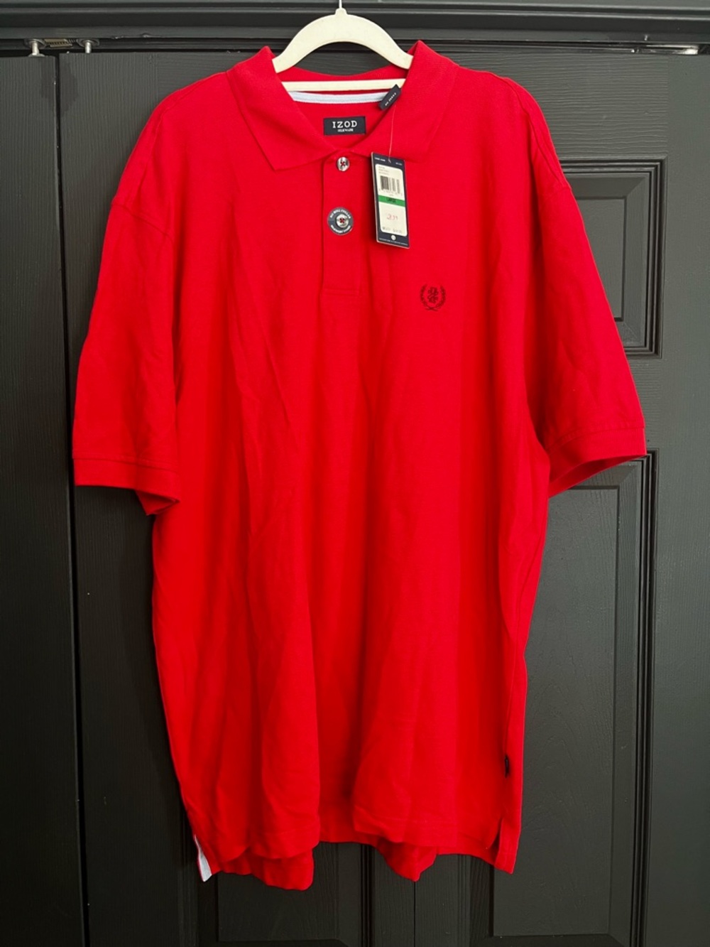 NWT Izod 100% Cotton Mens Polo